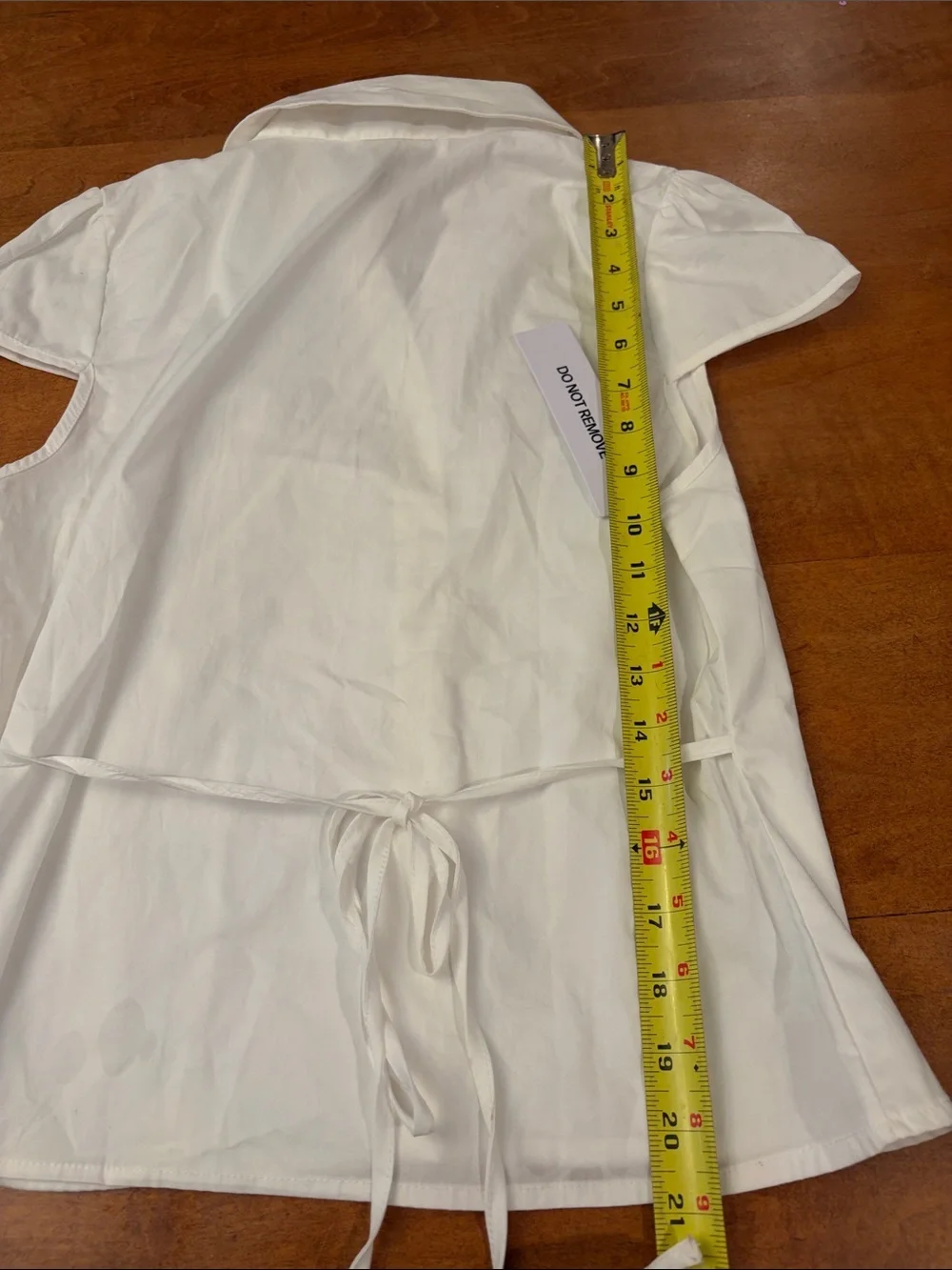 White Button-Up Arianwyn Blouse by Princess Polly. - Picture 3 of 9